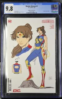 Image for Wonder Woman #3 Sampere Variant CGC 9.8