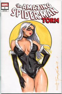 Image for Black Cat Sketch Cover by Jeff Taylor