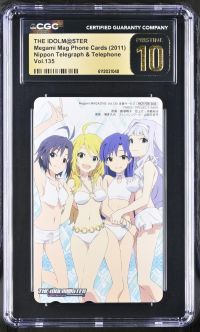 Image for THE IDOLM@STER | Megami Mag Phone Cards | Vol.135 | CGC PRISTINE 10