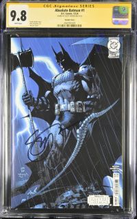 Image for Absolute Batman #1 CGC 9.8 Signed by Scott Snyder