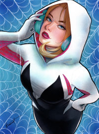 Image for Spider-Gwen Traditional Art by Nathalie Braconnot