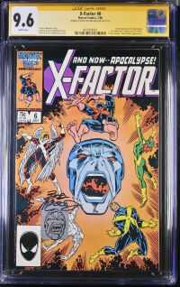 Image for X-Factor #6 CGC 9.6 Signed & Sketched by Bob McLeod