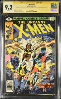 Image for X-Men #126 CGC 9.2 Signed & Sketched by Terry Austin, Signed by Chris Claremont