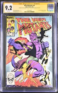 Image for New Mutants #14 CGC 9.2 Signed by Chris Claremont & Tom Orzechowski
