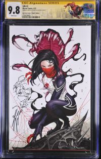 Image for Silk #2 CGC 9.8 Signed & Sketch of Venomized Silk by InHyuk Lee