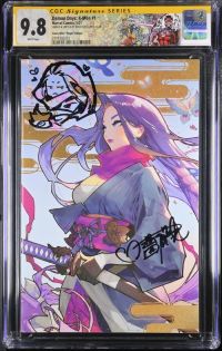 Image for Demon Days: X-Men #1 CGC 9.8 Signed & Sketched by Rose Besch