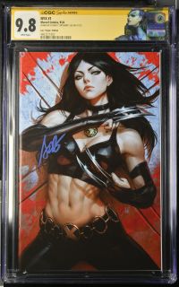 Image for NYX #1 CGC 9.8 Signed by Stanley "Artgerm" Lau