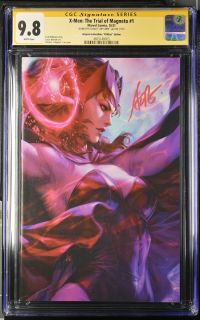 Image for X-Men: The Trial of Magneto #1 CGC 9.8 Signed by Stanley "Artgerm" Lau