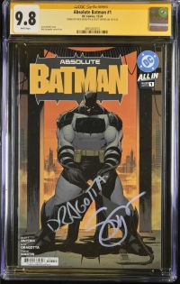 Image for Absolute Batman #1 | CGC 9.8 | SIGNED BY NICK DRAGOTTA & SCOTT SNYDER ON 10/12/2025