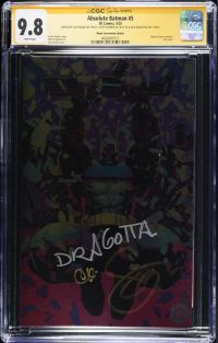Image for Absolute Batman #5 | Mann Convention Edition | CGC 9.8 | SIGNED BY CLAY MANN ON 7/26/25, SCOTT SNYDER ON 10/11/25 & NICK DRAGOTTA ON 11/8/25