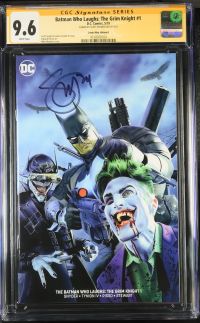 Image for Batman Who Laughs: The Grim Knight #1 | Comic Mint Edition B | CGC 9.6 | Signature Series