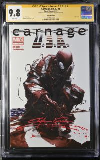 Image for Carnage, U.S.A. #1 | Mexican Edition | CGC 9.8 | Signature Series