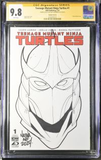 Image for Teenage Mutant Ninja Turtles #1 | Variant Cover G | CGC 9.8 | Signature Series