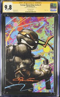 Image for Teenage Mutant Ninja Turtles #1 | Crain Variant Cover D | CGC 9.8 | Signature Series