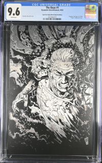 Image for The Boys #1 | Spectral Comics Metal Sketch Edition | CGC 9.6 | Universal