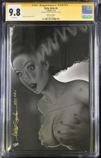 Image for Zirty Girlz #4 | Bride Foil Edition | CGC 9.8 | Signature Series