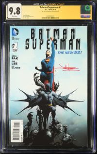 Image for Batman/Superman #1 CGC 9.8 Signed by Jae Lee
