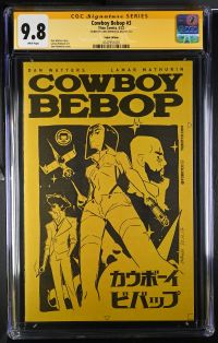 Image for Cowboy Bebop #3 | Yobot Edition | CGC 9.8 | Signature Series | Printed Sketch Cover