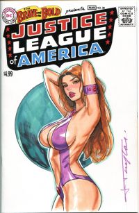 Image for Starfire Sketch Cover by Jeff Taylor
