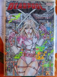 Image for Deadpool #1 Variant Edition Sketch Cover Gwenpool