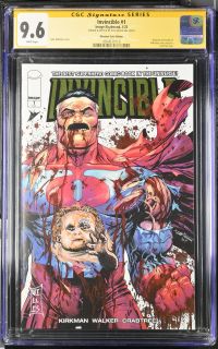 Image for Invincible #1 Whatnot Gold Edition CGC 9.6 Signed by Kyle Willis