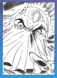 Image for Cobra Commander Original Pencil Sketch Card