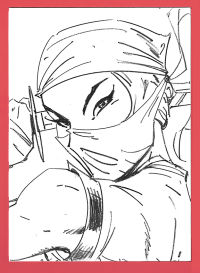 Image for G.I. Joe Jinx Original Pencil Sketch Card