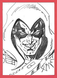 Image for Cobra Zartan Original Pencil Sketch Card