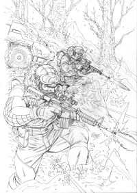 Image for G.I. Joe #278 Original Cover Art