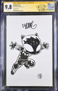 Image for Avengers #15 | Young Sketch Cover | CGC 9.8 | Signature Series