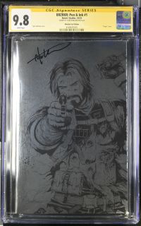Image for BRZRKR: Pen & Ink #1 | Whatnot Foil Edition | CGC 9.8 | Signature Series