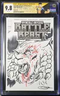 Image for Invincible Universe: Battle Beast #1 | Sketch Edition | CGC 9.8 | Signature Series
