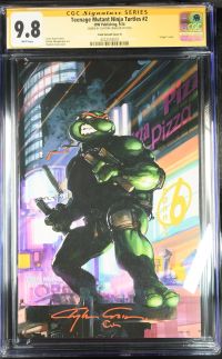 Image for Teenage Mutant Ninja Turtles #2 | Crain Variant Cover D | CGC 9.8 | Signature Series