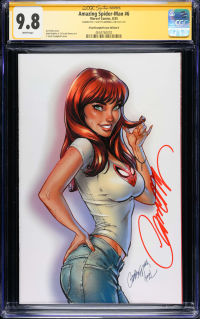 Image for Amazing Spider-Man #6 CGC 9.8 Signed by J. Scott Campbell I