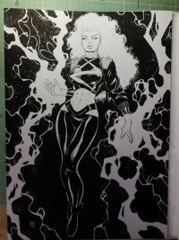 Image for Storm Original Inked Illustration  Cover "11x17"A3