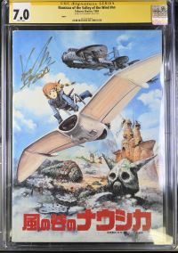 Image for Nausicaa of the Valley of the Wind Movie Program #nn | Japan | CGC 7.0 | Signature Series
