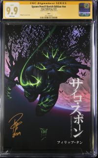 Image for Spawn Pencil Sketch Edition #nn | Japan | CGC 9.9 | Signature Series