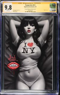 Image for Vampirella #672 CGC 9.8 Signed & Sketch by Will Jack