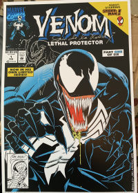 Image for VENOM LETHAL PROTECTOR COVER PRINT SIGNED SAM DE LA ROSA