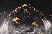 Image for Wolverine connecting 2x Black paper 11x17 Pages by Manu Silva 