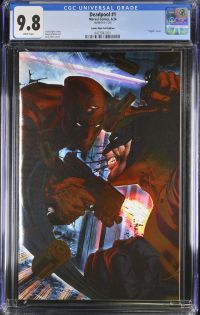 Image for Deadpool #1 Comic Mint Foil Cover #1/200