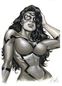 Image for Commission slot: Bust 26x36cm/10x14 in - Ink & inkwash