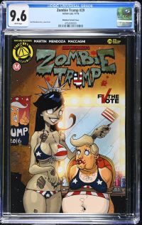 Image for Zombie Tramp #29 Mendoza Variant Cover CGC 9.6