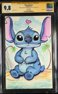 Image for Zirty Girlz #4 CGC 9.8 Sketch Edition Signed & Sketched by Nathan Szerdy