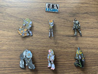 Image for ALIEN LEGION PIN SET BY CARL POTTS