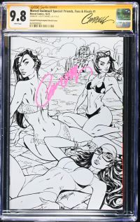 Image for Marvel Swimsuit Special: Friends, Foes & Rivals #1 CGC 9.8 Signed by J. Scott Campbell