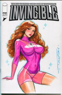 Image for Atom Eve Invincible Sketch Cover by Jeff Taylor