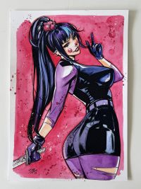 Image for Punchline DC Comic 9x12 Art