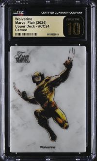 Image for Wolverine Marvel Flair #CC24 CGC Pristine 10