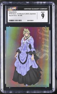 Image for Cloud Strife #1-046 FFVII Anniv. Art Museum CGC 9